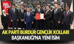 AK Parti Burdur Gençlik Kolları Başkanlığı'na Yeni İsim