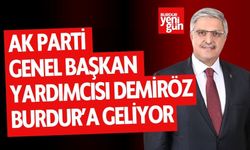 AK Parti Genel Başkan Yardımcısı Demiröz, Burdur'a geliyor