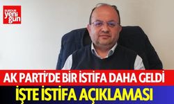 AK Parti İlçe Başkanı Mevlüt Erdem Görevinden İstifa Etti