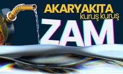 Akaryakıta Kuruş Kuruş Zam!