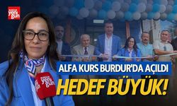 Alfa Kurs Burdur'da Açıldı; Hedef Büyük!