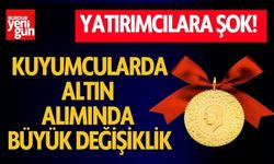 Yatırımcılara Şok! Kuyumcularda Altın Alımında Büyük Değişiklik