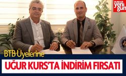 BTB Üyelerine Uğur Kurs’ta İndirim Fırsatı