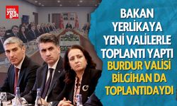 Bakan Yerlikaya Yeni Valilerle Toplantı Yaptı