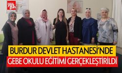 Burdur Devlet Hastanesi’nde Gebe Okulu Eğitimi Gerçekleştirildi