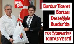 Burdur Ticaret Borsası Yine Eğitimin Yanında: 2024 Kırtasiye Yardımı