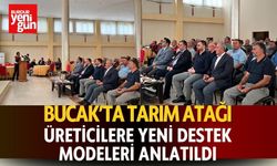 Bucak’ta Tarım Atağı: Üreticilere Yeni Destek Modelleri Anlatıldı!