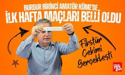 Burdur Birinci Amatör Küme'de İlk Hafta Maçları Belli Oldu