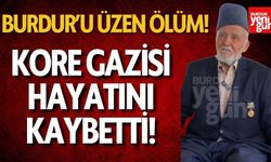 Burdurlu Kore Gazisi Hayatını Kaybetti