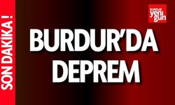 Burdur'da Sabaha Karşı Deprem Meydana Geldi