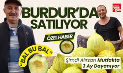 Burdur'da Bal Kavun! Şimdi Alırsan Mutfakta 3 Ay Dayanıyor