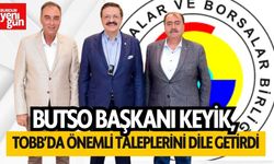 BUTSO Başkanı Keyik TOBB’da Önemli Taleplerini Dile Getirdi