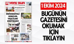 1 EKİM 2024 SALI BURDUR YENİ GÜN GAZETESİ SAYFALARI