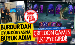 Burdur’dan Oyun Dünyasına Büyük Adım: Creedon Games İlk 12'de!