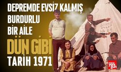 Depremde Evsiz Kalmış Burdurlu Bir Aile