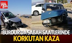 Burdur'da Sabah Saatlerinde Korkutan Kaza