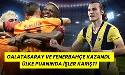 Galatasaray ve Fenerbahçe Kazandı,  Ülke Puanında İşler Karıştı