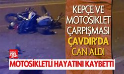 Motosiklet-Kepçe Çarpışması Çavdır'da Can Aldı