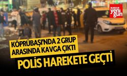 Köprübaşı'nda 2 Grup Arasında Kavga Çıktı Polis Harekete Geçti