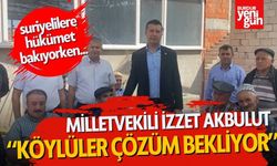 Vekil Akbulut Açıkladı: Köylüler Çözüm Bekliyor