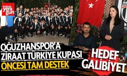 Oğuzhanspor'a Ziraat Türkiye Kupası Öncesi Tam Destek