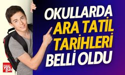 Okullarda Ara Tatil Tarihleri Belli Oldu