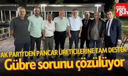 AK Parti'den Pancar Üreticilerine Tam Destek: Gübre Sorunu Çözülüyor