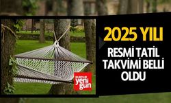 2025 Yılı Resmi Tatil Takvimi Belli Oldu