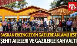 Başkan Ercengiz'den Gazilere Anlamlı Jest: Şehit Aileleri ve Gazilerle Kahvaltı