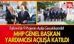 MHP Genel Başkan Yardımcısı Tefenni'de 9 Projenin Açılışına Katıldı