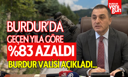 Burdur'da ölümlü trafik kazaları geçen yıla göre yüzde 83 azaldı