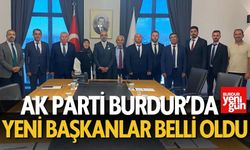 AK Parti Burdur’da İlçe Başkanlıklarına Yeni Atamalar Gerçekleşti