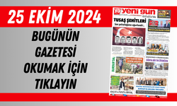 25 EKİM 2024 CUMA BURDUR YENİ GÜN GAZETESİ SAYFALARI