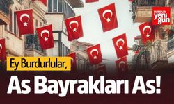 Cumhuriyet'in 101. Yılında Burdurlulara Bayrak Çağrısı