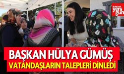 Başkan Hülya Gümüş Alaattin Mahallesi’nde Talepleri Dinledi