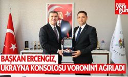 Başkan Ercengiz, Ukrayna Konsolosu Voronin'i Ağırladı