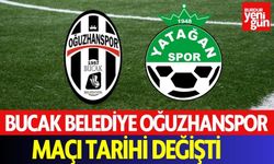 Bucak Belediye Oğuzhanspor Maçı Tarihi Değişti