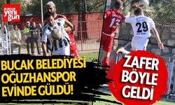 Bucak Oğuzhanspor Evinde Güldü! İşte Zaferin Fotoğrafları