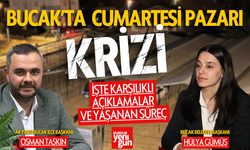 Bucak'ta Cumartesi Pazarı Krizi! İşte Yaşanan Süreç!