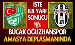 Bucak Oğuzhanspor, Amasya deplasmanında! İşte ilk yarı sonucu