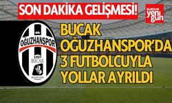 Bucak Oğuzhanspor'da 3 Futbolcu ile Yollar Ayrıldı