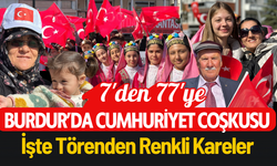 Burdur’da 29 Ekim Coşkusu: Cumhuriyet'in 101. Yıl Kutlamaları