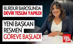 Burdur Barosunda Devir Teslim Yapıldı