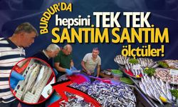 Burdur'da Denetimin Böylesi Santim Santim Ölçtüler