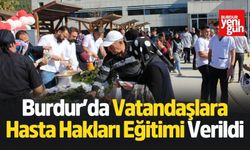 Burdur’da Vatandaşlara Hasta Hakları Eğitimi Verildi