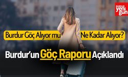 Burdur Göç Alıyor mu? Burdur’un Göç Raporu Açıklandı