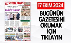 17 EKİM 2024 PERŞEMBE BURDUR YENİ GÜN GAZETESİ SAYFALARI