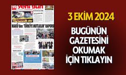 3 EKİM 2024 PERŞEMBE BURDUR YENİ GÜN GAZETESİ SAYFALARI