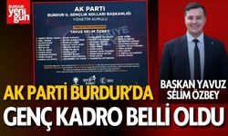 AK Parti Burdur'da Gençlik Kolları Yönetimi Belli Oldu