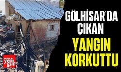 Gölhisar'da Çıkan Yangın Korkuttu